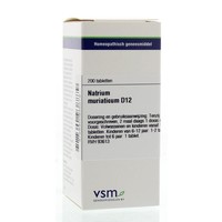 VSM VSM Natrium muriaticum D12 (200 Tab)