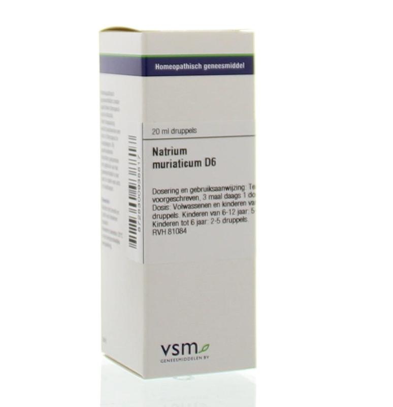 VSM VSM Natrium muriaticum D6 (20 ml)