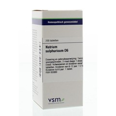 VSM Natrium sulfuricum D6 (200 Tabletten)