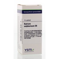 VSM VSM Natrium sulfuricum D6 (10 gr)