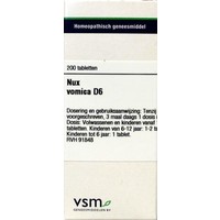 VSM VSM Nux vomica D6 (200 Tab)
