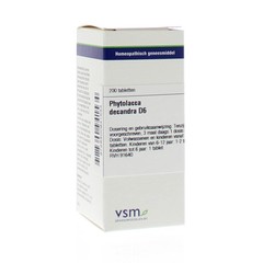 VSM Phytolacca decandra D6 (200 Tabletten)