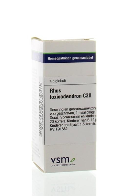 VSM VSM Rhus toxicodendron C30 (4 gr)