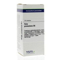 VSM Ruta graveolens D6 (200 Tabletten)