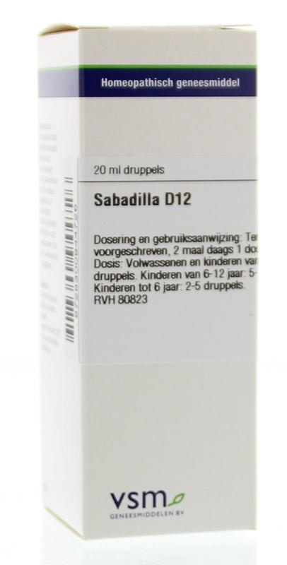 VSM VSM Sabadilla D12 (20ml)