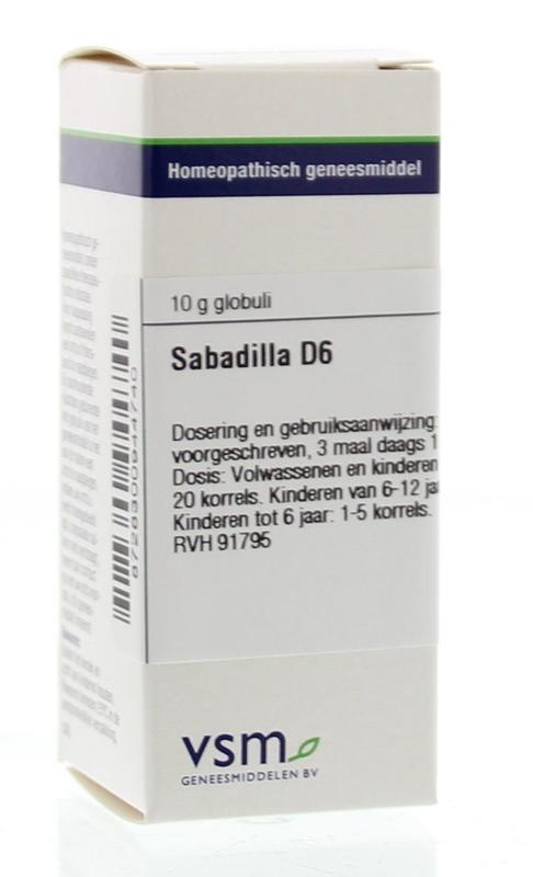 VSM VSM Sabadilla D6 (10 gr)