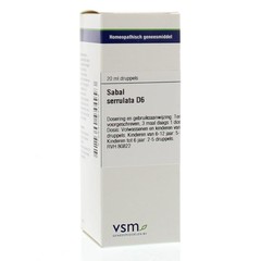 VSM Sabal serrulata D6 (20 ml)