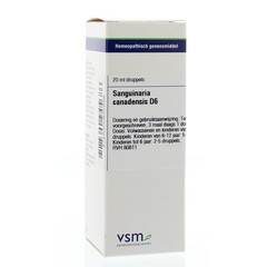 VSM Sanguinaria canadensis D6 (20ml)