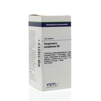 VSM VSM Sanguinaria canadensis D6 (200 Tab)