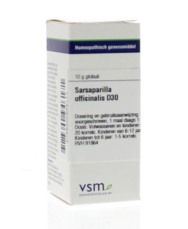 VSM VSM Sarsaparilla officinalis D30 (10 gr)