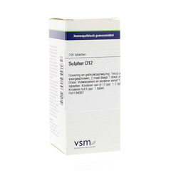 VSM Schwefel D12 (200 Tabletten)