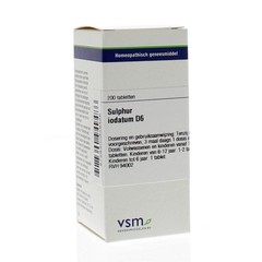 VSM Schwefeljodatum D6 (200 Tabletten)