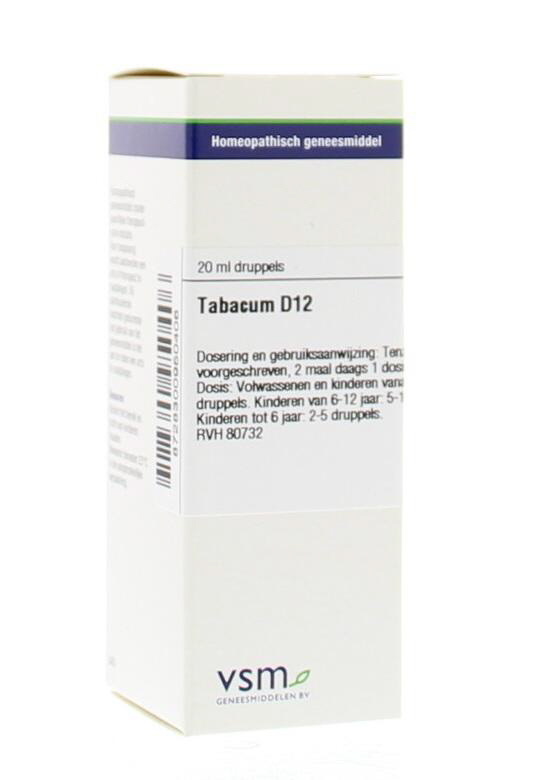VSM VSM Tabacum D12 (20 Ml)
