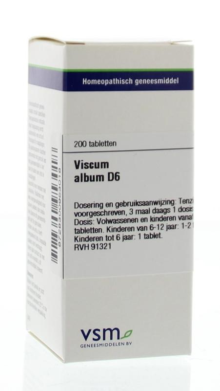 VSM VSM Viscumalbum D6 (200 Tab)