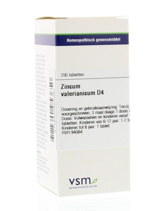 VSM VSM Zinkum Baldrian D4 (200 Tabletten)