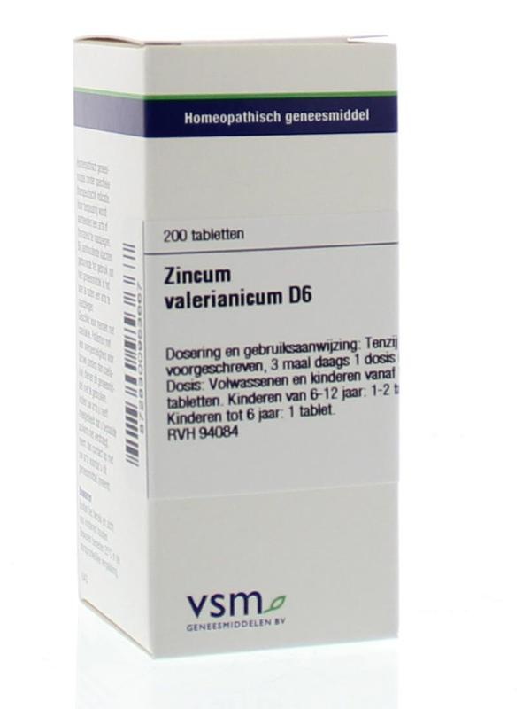 VSM VSM Zinkum Baldrian D6 (200 Tabletten)