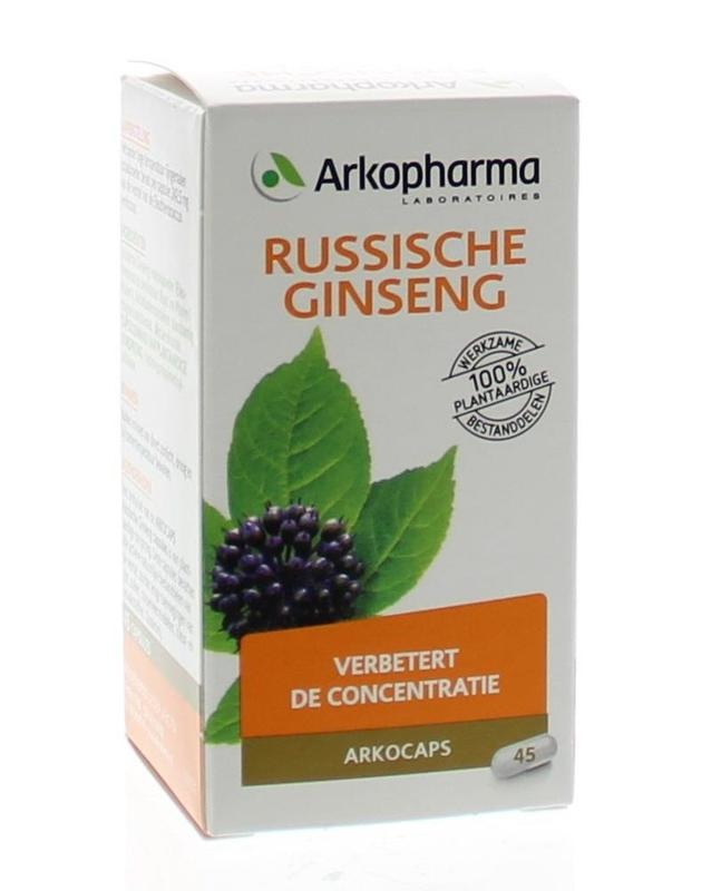 Arkopharma Arkocaps Russischer Ginseng (45 Kapseln)