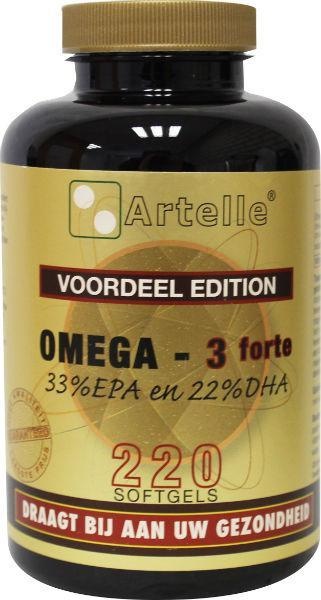 Artelle Artelle Omega 3 Forte 1000 mg (220 Weichkapseln)