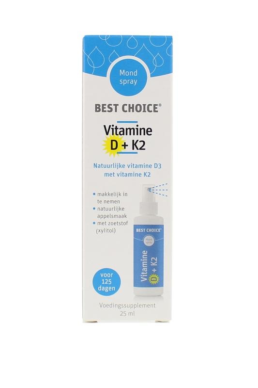 TS Choice TS Choice Vitaminspray Vitamin D3 + K2 (25 Ml)