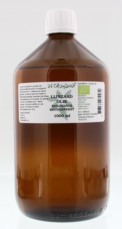 Cruydhof Cruydhof Leinöl kaltgepresst bio (1 Liter)