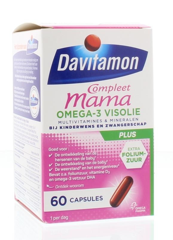 Davitamon Davitamon Complete Pregnant Plus Fischöl (60 Kapseln)