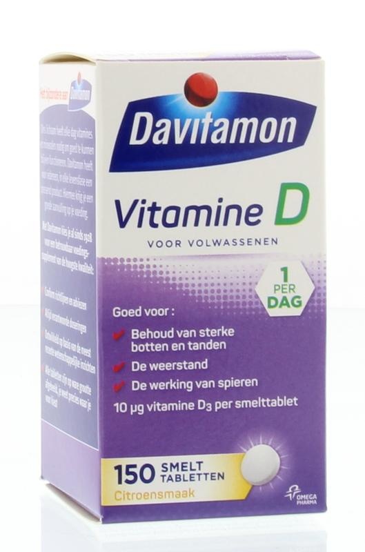 Davitamon Davitamon D Schmelztablette für Erwachsene (150 Tabletten)