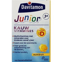 Davitamon Davitamon Junior 3+ Multifruit (120 Kautab)