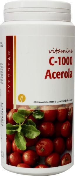 Fytostar Fytostar Vitamin C 1000 Acerola (60 Lutschtabletten)