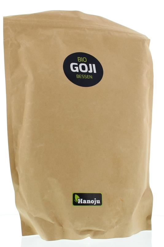 Hanoju Hanoju Goji-Beeren sonnengetrocknet bio (1 Kilogramm)