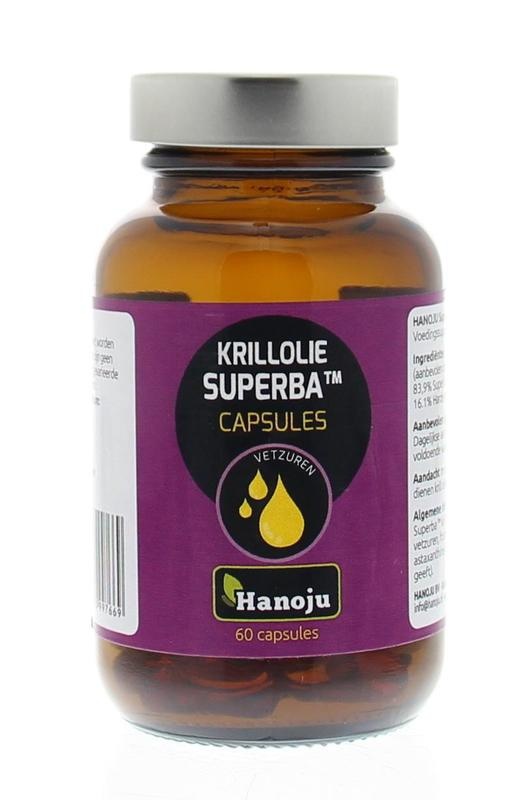 Hanoju Hanoju Krillöl 500 mg (60 vegetarische Kapseln)