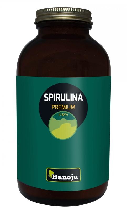 Hanoju Hanoju Spirulina 400 mg Glasfläschchen (800 Tab)