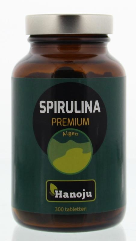 Hanoju Hanoju Spirulina 400 mg Premium Bio (300 Tabletten)