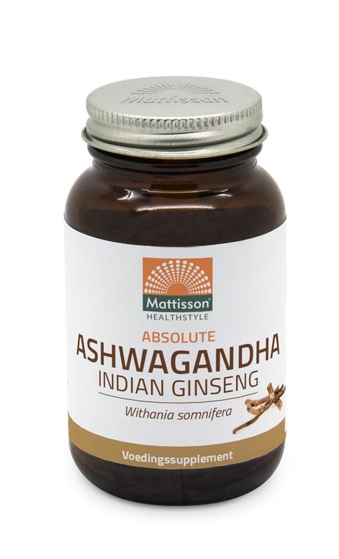 Mattisson Mattisson Absolutes Ashwagandha 425 mg Withania somnifera (90 Tabletten)
