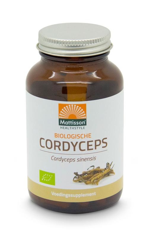 Mattisson Mattisson Cordyceps 525 mg - Cordyceps sinensis Bio (60 vegetarische Kapseln)