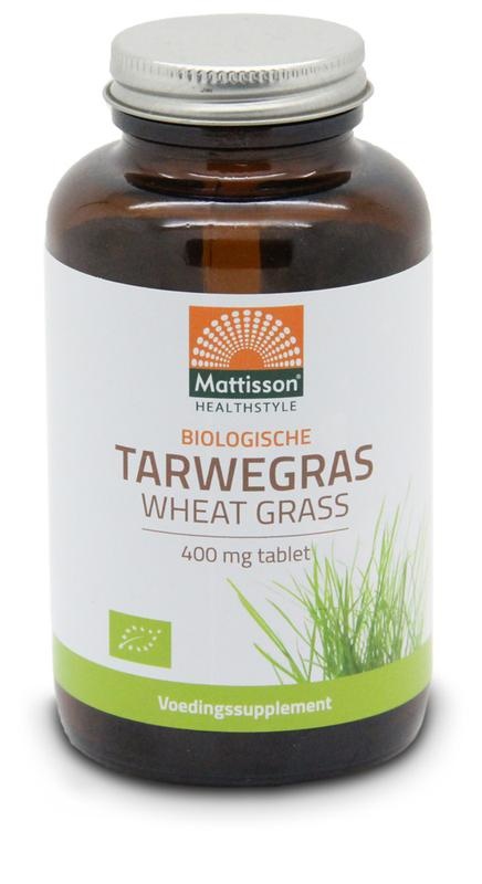 Mattisson Mattisson Bio Weizengras Weizengras Tab roh 400 mg Bio (350 Tab)