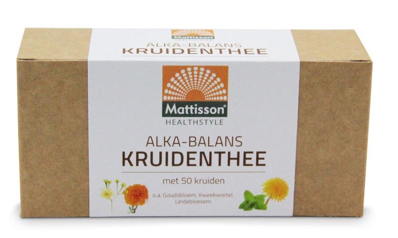 Mattisson Mattisson Alkabalance Säure-Basen-Kräutertee (25 Beutel)