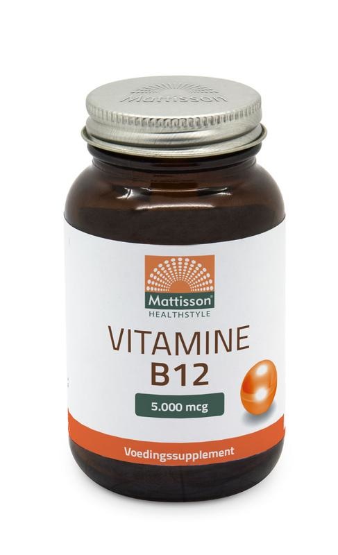 Mattisson Mattisson Vitamin B12 5000 mcg (60 Tabletten)