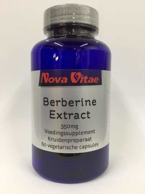 Nova Vitae Nova Vitae Berberin-HCl-Extrakt 350 mg (60 vegetarische Kapseln)