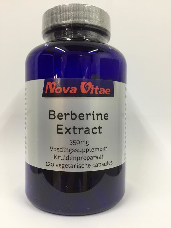 Nova Vitae Nova Vitae Berberin-HCl-Extrakt 350 mg (120 vegetarische Kapseln)