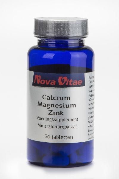 Nova Vitae Nova Vitae Calcium Magnesium Zink (60 Tab)