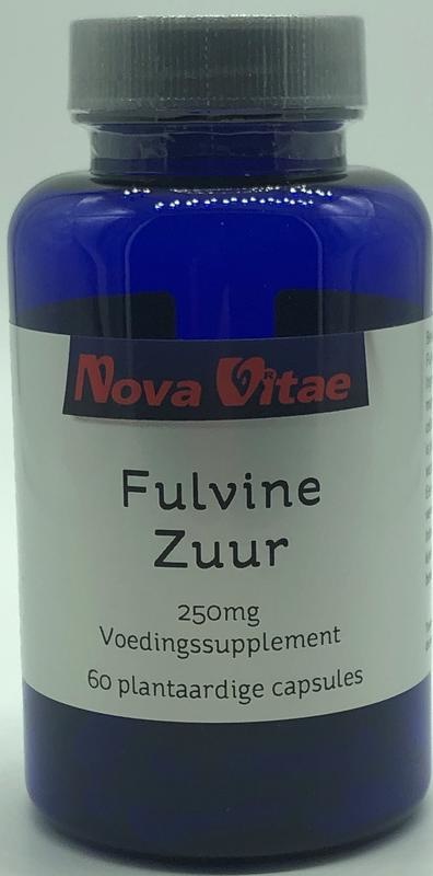 Nova Vitae Nova Vitae Fulvinsäure 250 mg (60 vegetarische Kapseln)