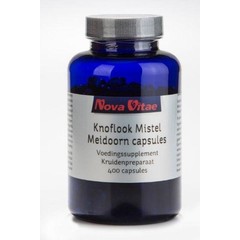 Nova Vitae Knoblauch Mistel Weißdorn (400 Kapseln)