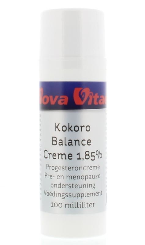 Nova Vitae Kokoro Progest Balance Creme 1,85 % (100 Ml)