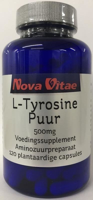 Nova Vitae L-Tyrosin pur 500 mg (120 VCaps)