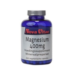 Nova Vitae Magnesium 400 mg (200 VCaps)