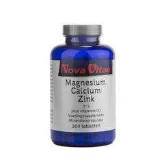 Nova Vitae Magnesium Calcium 2:1 Zink D3 (200 Tab)