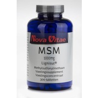 Nova Vitae Nova Vitae MSM 1000 mg (300 Kapseln)