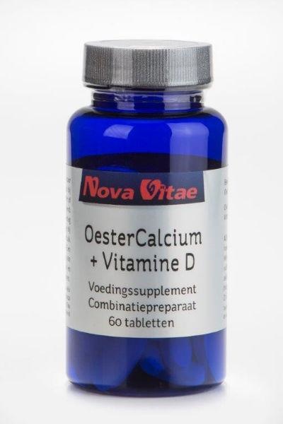 Nova Vitae Austernkalzium Vit D (60 Tab)