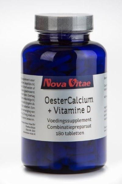 Nova Vitae Austernkalzium Vit D (180 Tab)