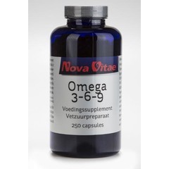 Nova Vitae Omega 3 6 9 1000 mg (250 Kapseln)